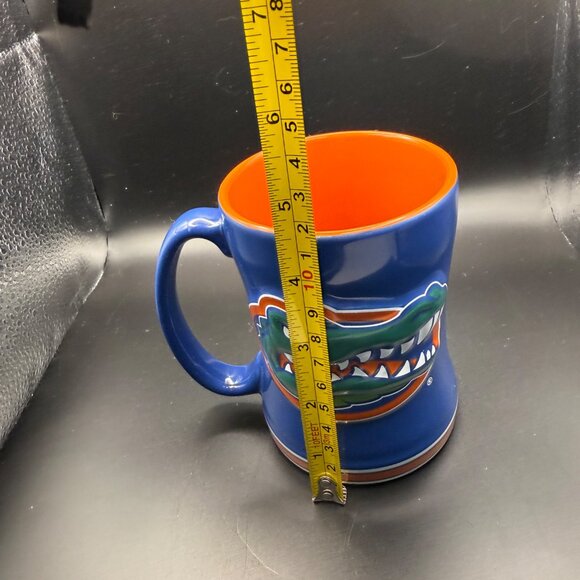 Florida Gators Ceramic Mug 14 Oz Blue & Orange Boelter Brands Collegiate Logo - Picture 6 of 7